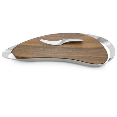 Nambé Carve And Serve Wood Cheese Board | Wayfair